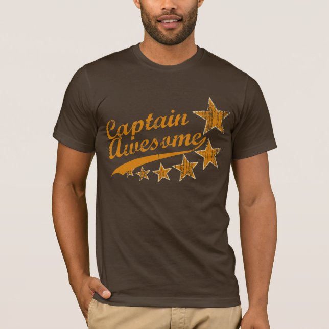 Captain Awesome T-Shirt (Front)