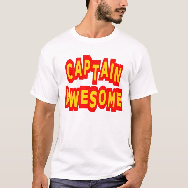 Captain Awesome T-Shirt (Front)
