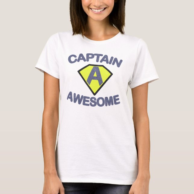 Captain Awesome T-Shirt (Front)
