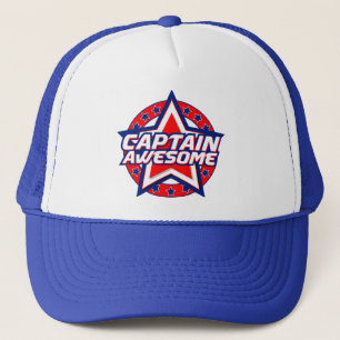 Captain Awesome Trucker Hat