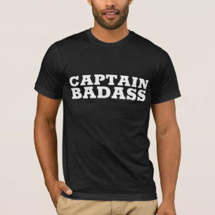 CAPTAIN BADASS MEN'S T-Shirts Tees