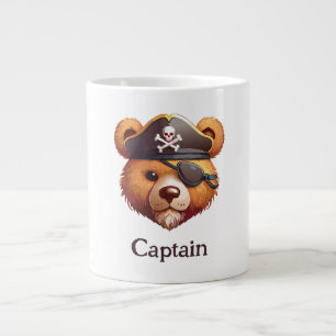 Captain Bear Large Coffee Mug