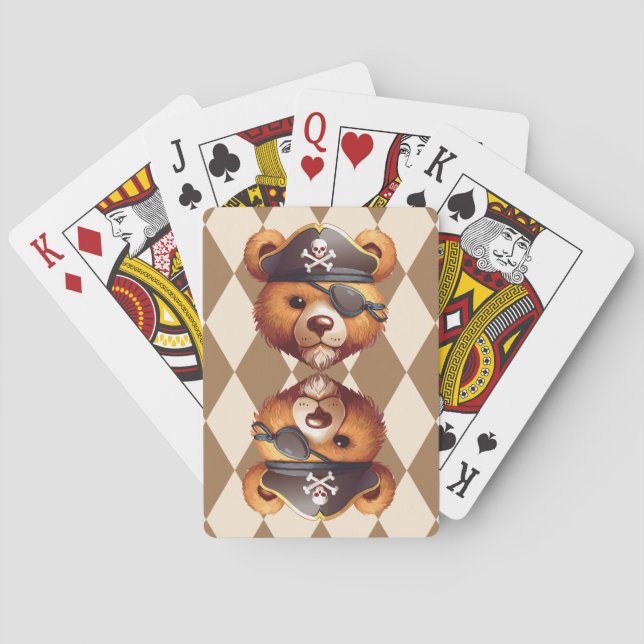 Captain Bear Playing Cards (Back)