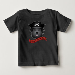 Captain Black Dog - Baby Fine Jersey T-Shirt T-Shirt