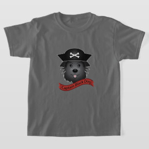 Captain Black Dog - Kids' Basic T-Shirt