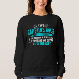 Captain Boat Sailor Sailor Sea Sweatshirt