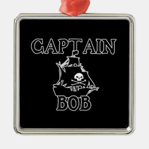 Captain Bob (Pirate Ship) Metal Tree Decoration