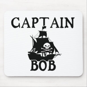 Captain Bob (Pirate Ship) Mouse Mat