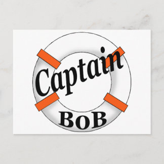 captain bob postcard