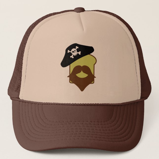 Captain Breadbeard Trucker Hat (Front)