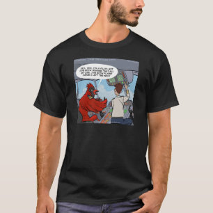 Captain Byrd Flies A Jumbo Jet Funny T-Shirt
