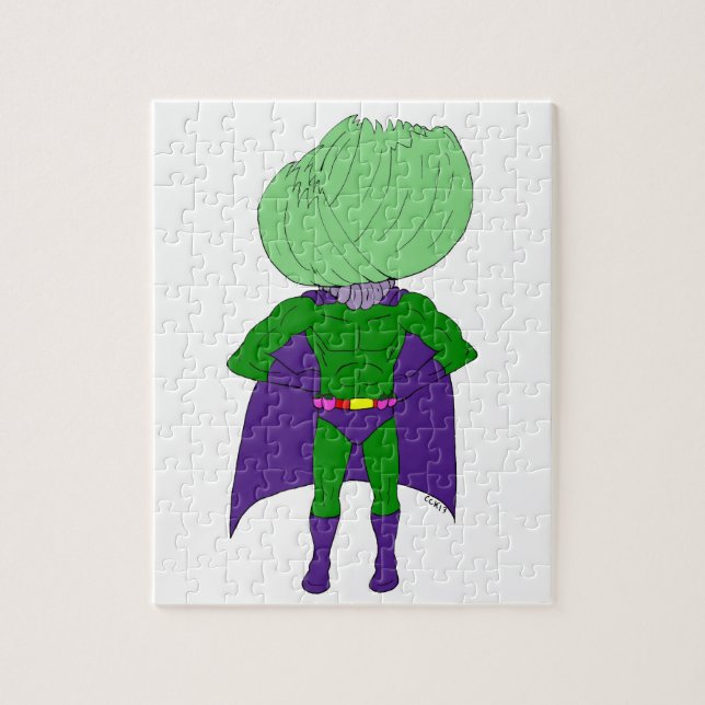 Captain Cabbage  Jigsaw Puzzle (Vertical)