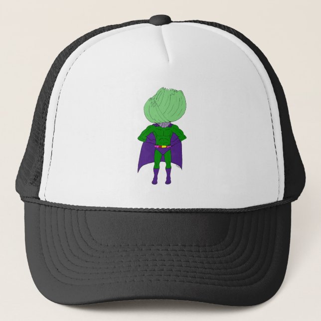 Captain Cabbage  Trucker Hat (Front)
