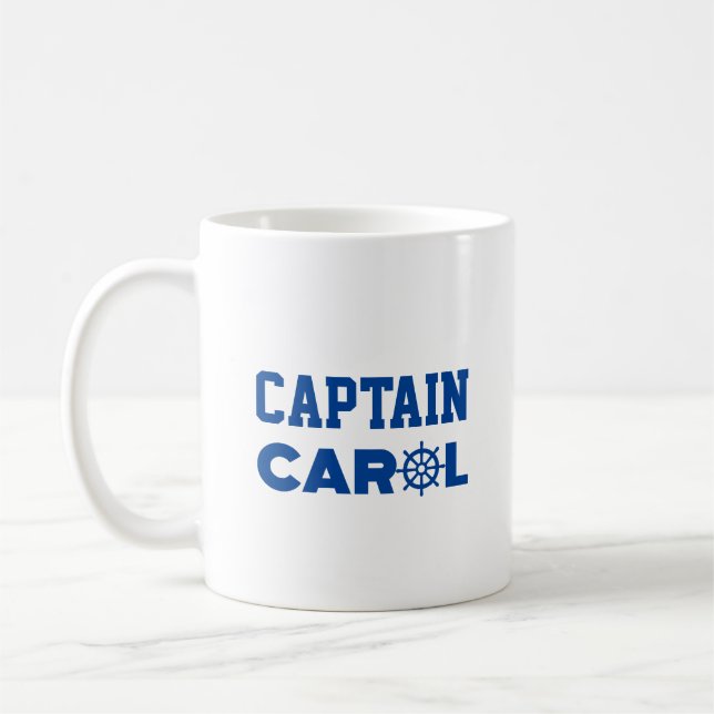 Captain Carol Coffee Mug (Left)