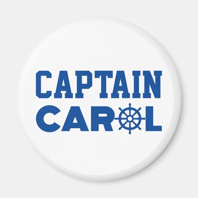 Captain Carol Magnet (Front)