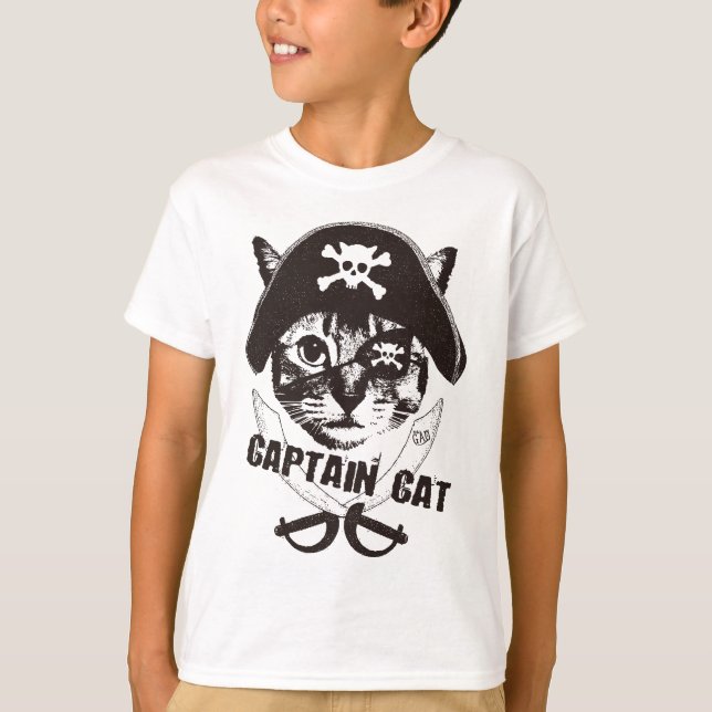 Captain Cat T-Shirt (Front)