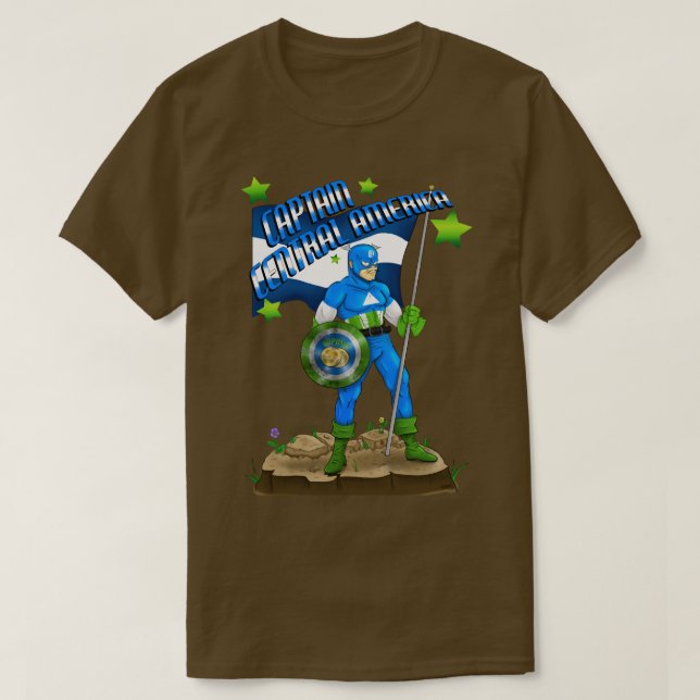 Captain Central America T-Shirt (Design Front)