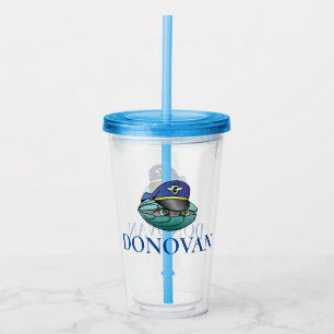 Captain Clam Acrylic Tumbler