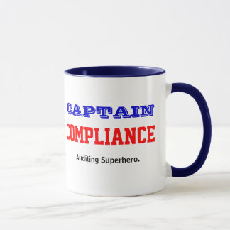 Captain Compliance | Auditing Superhero Auditor Mug