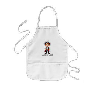 Captain Cook Boy Chef Kids Apron