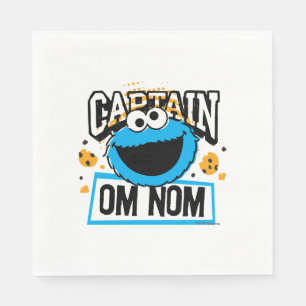 Captain Cookie Monster Napkin