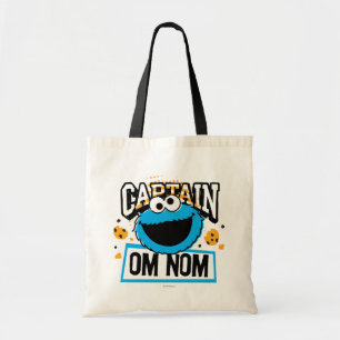 Captain Cookie Monster Tote Bag