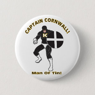 Captain Cornwall 6 Cm Round Badge