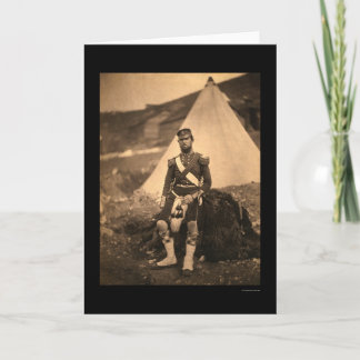 Captain Cuninghame Highlander 1855 Card