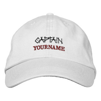 Captain | Custom Name Embroidered Hat