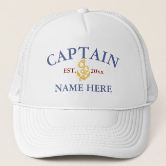 Captain - customisable trucker hat