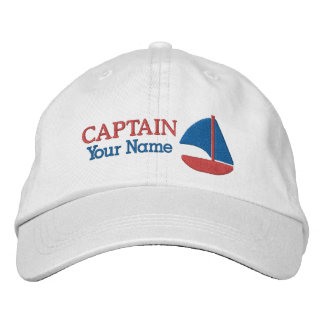 Captain - customizable embroidered hat