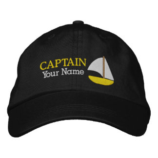 Captain - customizable embroidered hat