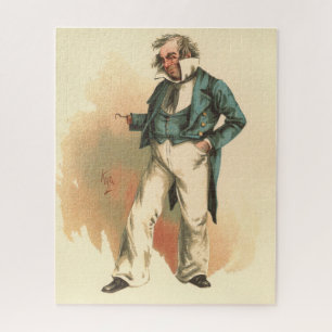 Captain Cuttle from Dombey and Son Jigsaw Puzzle
