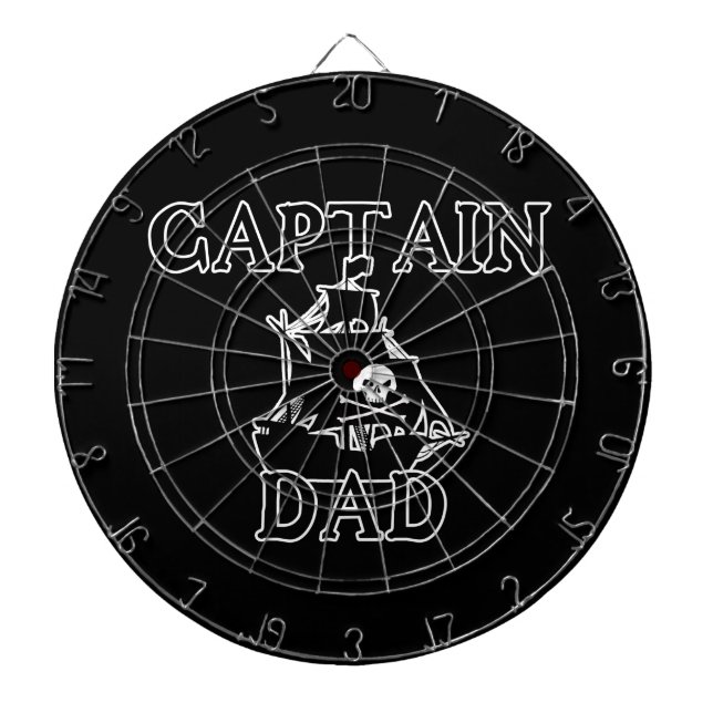 Captain Dad Dartboard (Front)