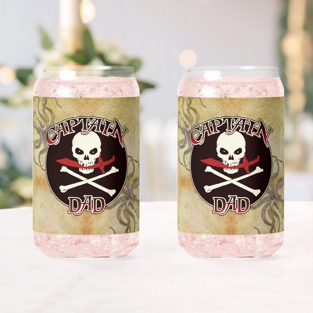 Captain Dad - Embraced by the Deep Can Glass (Insitu (Wedding))