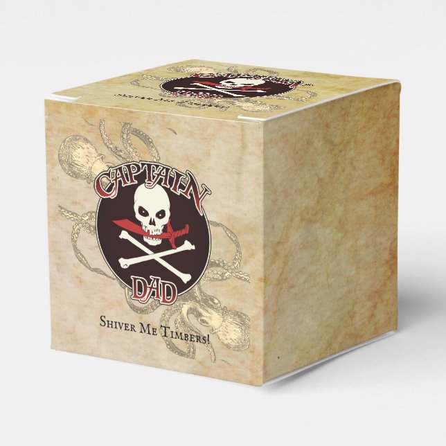 Captain Dad - Embraced by the Deep Favour Box (Front Side)