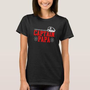 Captain Dad Father Sailor Boater Captain T-Shirt