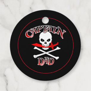 Captain Dad Favour Tags
