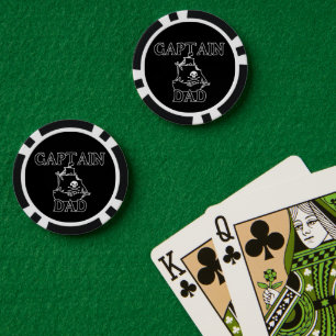 Captain Dad - Ghostly Galleon Poker Chips