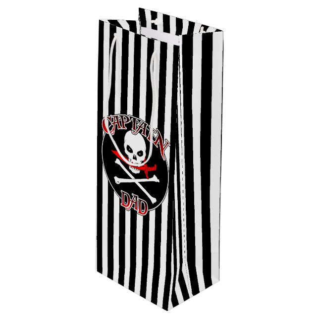 Captain Dad Wine Bag (Front Angled)