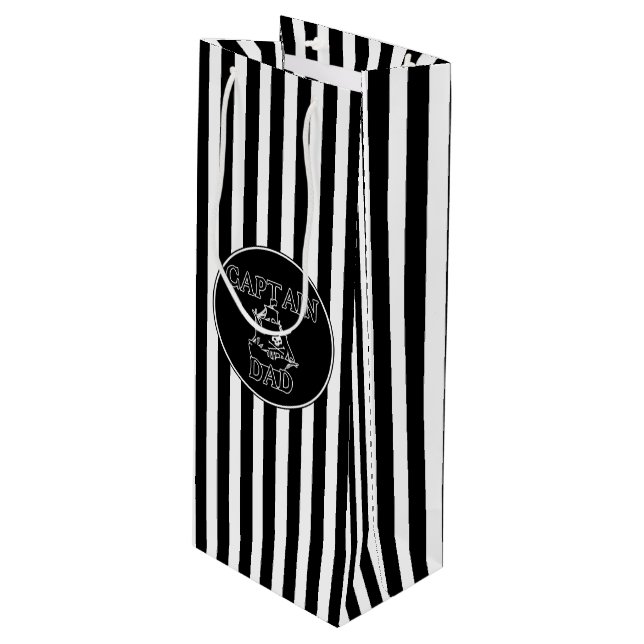 Captain Dad Wine Bag (Front Angled)