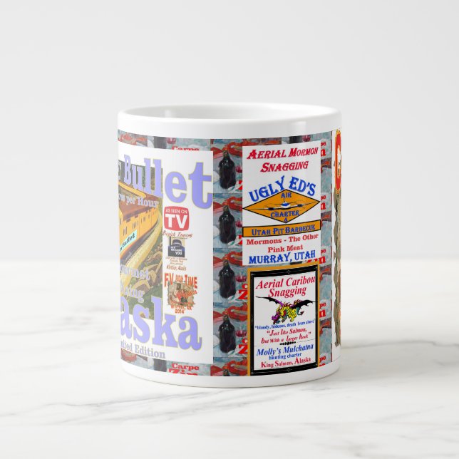 Captain Dan Priapus Large Coffee Mug (Front)