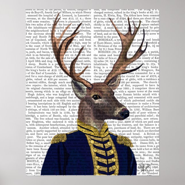Captain Deer Poster (Front)