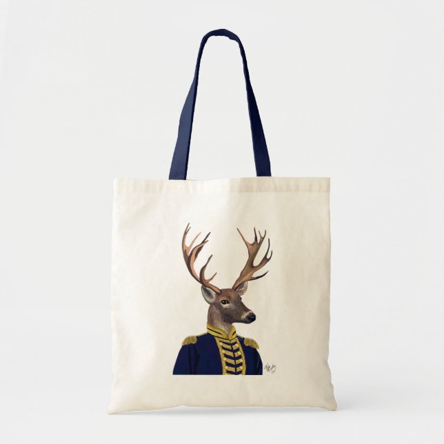 Captain Deer Tote Bag (Front)
