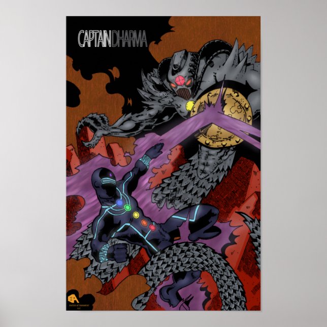 Captain Dharma Poster (Front)