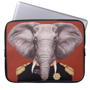 Captain Elephant Laptop Sleeve