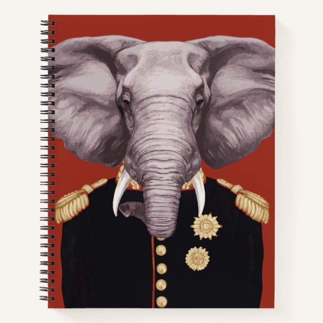 Captain Elephant Notebook (Front)