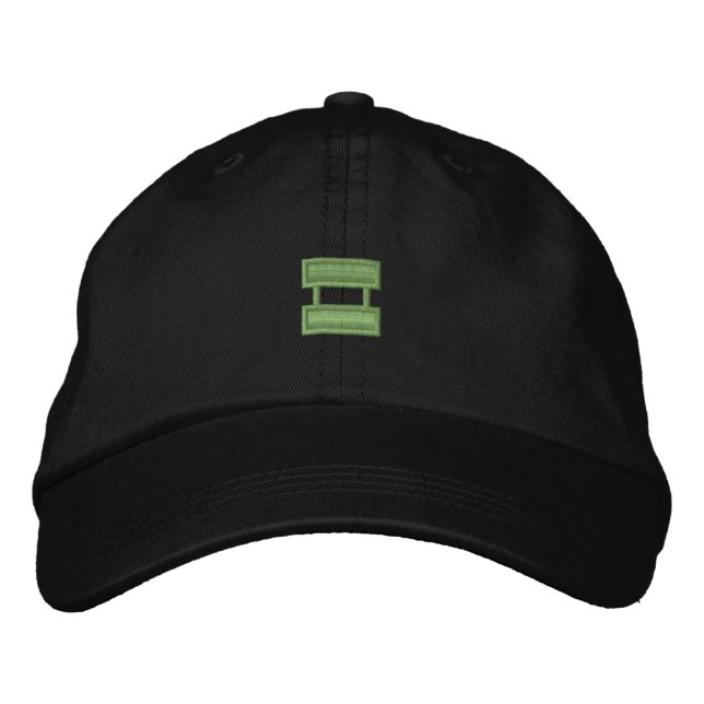 Captain Embroidered Hat (Front)