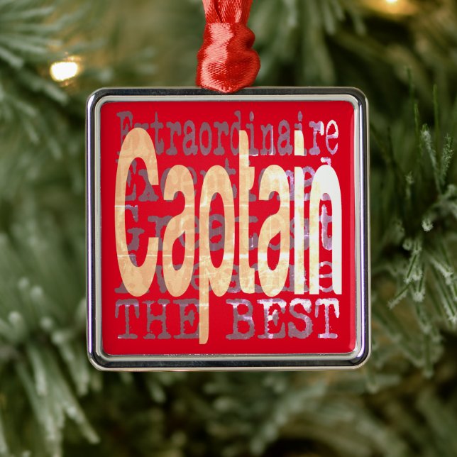 Captain Extraordinaire Metal Tree Decoration (Tree)