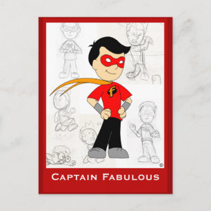 Captain Fabulous: Post Card
